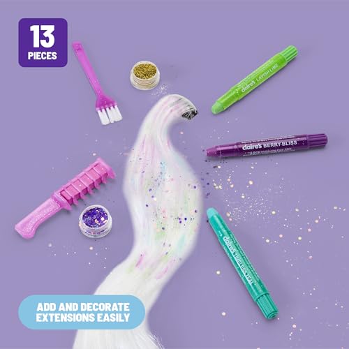Save 31% on Claire's Hair Chalk & Glitter Styling Kit - Image 4