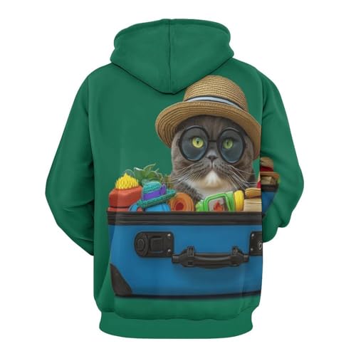 Sweat chat 3D ample finie la grisaille avec ce pull tendance - 4