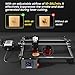 LONGER Laser Engraver Ray5 10000mW Engraver Machine DIY CNC Laser Cutter Tool for Metal Glass Wood Working Area 15.7 