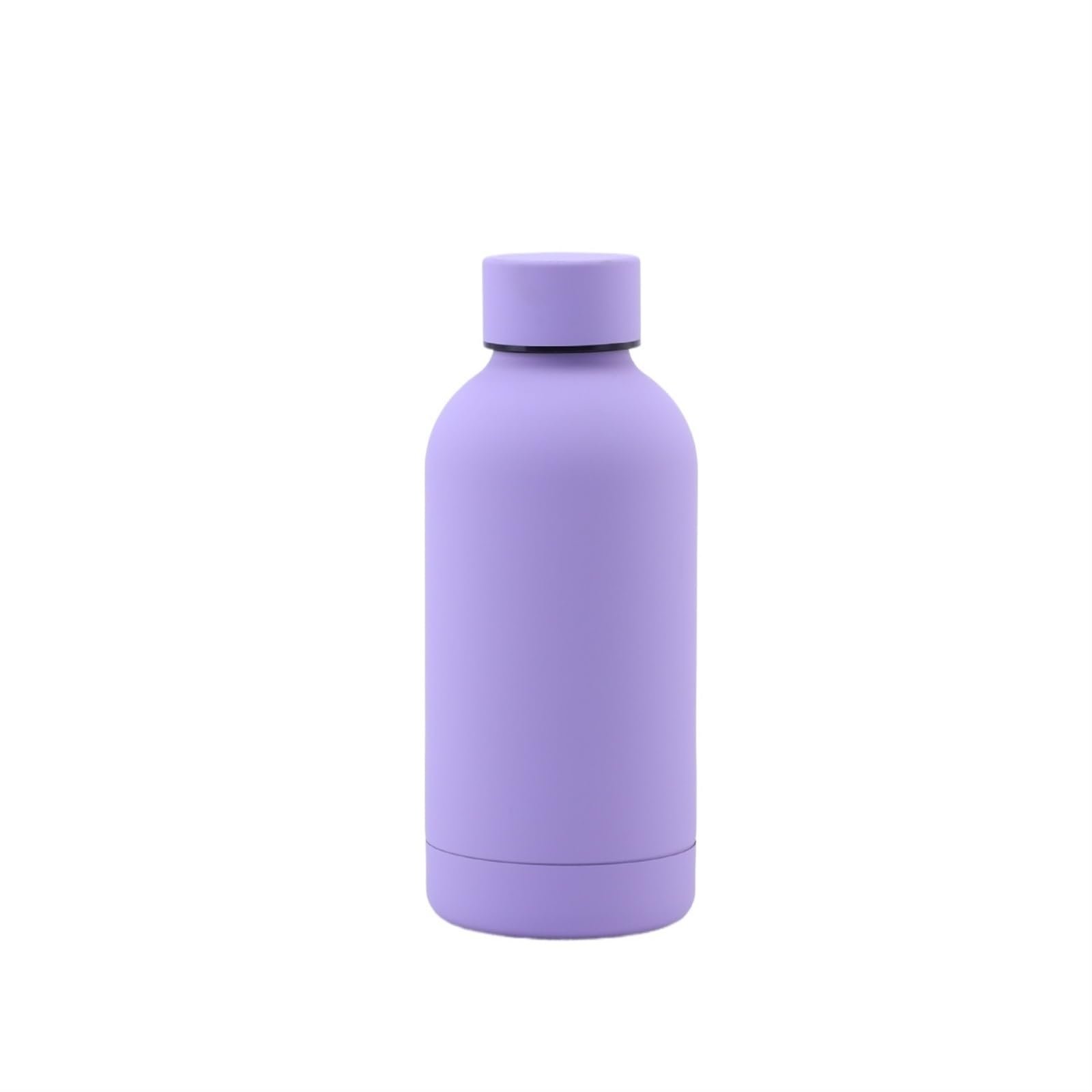 MRKU Isolierte Wasserflaschen, isolierter Wasserbecher aus Edelstahl, tragbar, einfacher Wasserbecher, großes Fassungsvermögen, Wasserbecher fürs Büro, Sportwasserflasche