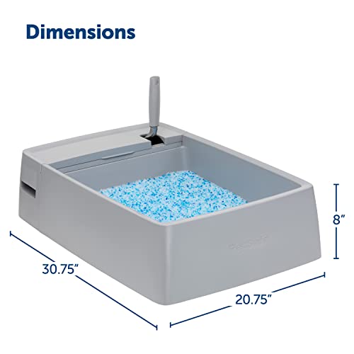 Petsafe Multi-Cat Litter Box - Extra Large, Jumbo Litter Box For Multiple Cats - Giant Litter Pan Includes Large, Ergonomic Scooper - Hidden Waste Compartment - Compatible With All Litter Types #TOP2