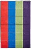 KIDCARPET.COM Blocks Seating Classroom Rug Multi with 24 Squares, 7'6