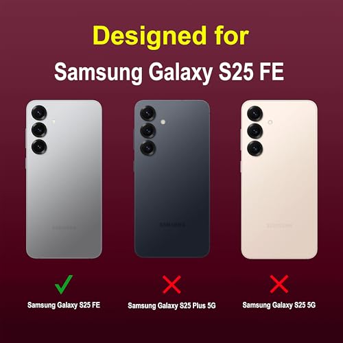 Image of Zapcase Back Case Cover for Samsung Galaxy S25 FE | Compatible for Samsung Galaxy S25 FE Back Cover | Liquid Silicon Magic Case with Camera Protection | Plum
