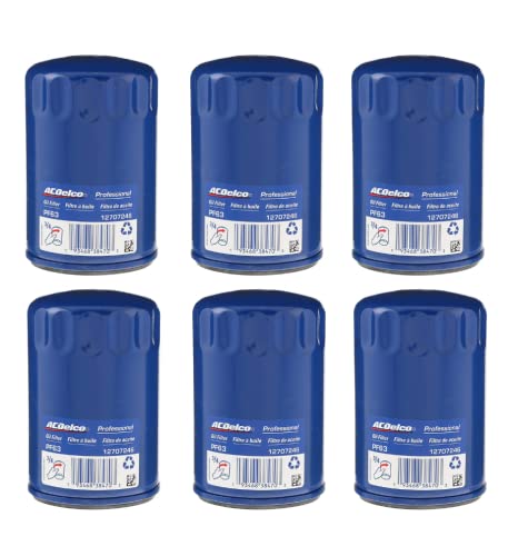 Information on New Torque Specification and Installation Procedure for ACDelco Spin-On Oil Filters - GM Passenger Cars and Trucks 6 ACDelco PF63 Oil Filter GM Original Equipment (6 Pack)