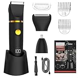 Cadeau idéal : la tondeuse à barbe électrique portable est un cadeau idéal pour vos amis, votre mari ou votre père.