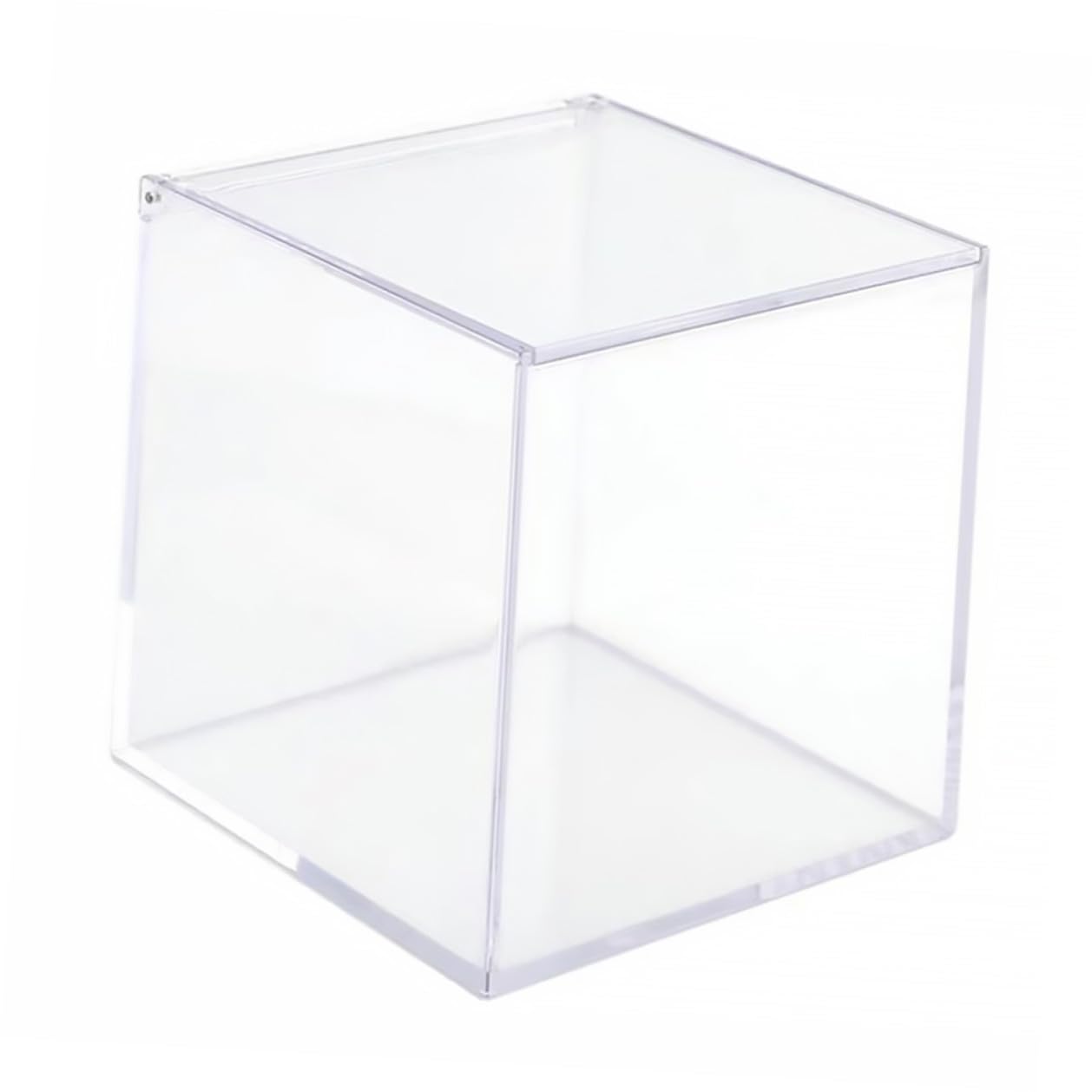 Boîte de rangement acrylique transparent pour sachets de thé compacte anti-désordre de bureau