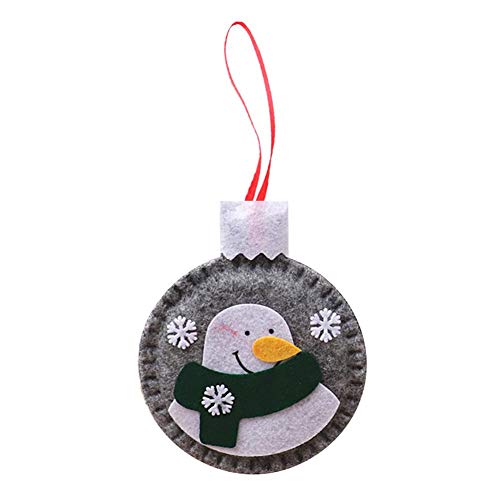 Dough.Q Weihnachtsbaum-Schmuck - Behang - Christbaum-Anhänger aus Filz