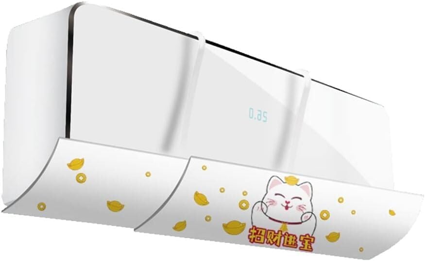 エアコン風防、格納式家庭用直撃防止風防壁取り付け風防。