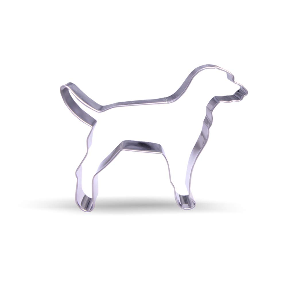 4.5 inch Labrador Dog Cookie Cutter – Stainless Steel