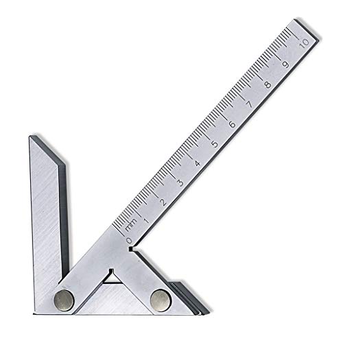 Réglet de centrage 100x70mm pour traçage précis de métaux et marquage