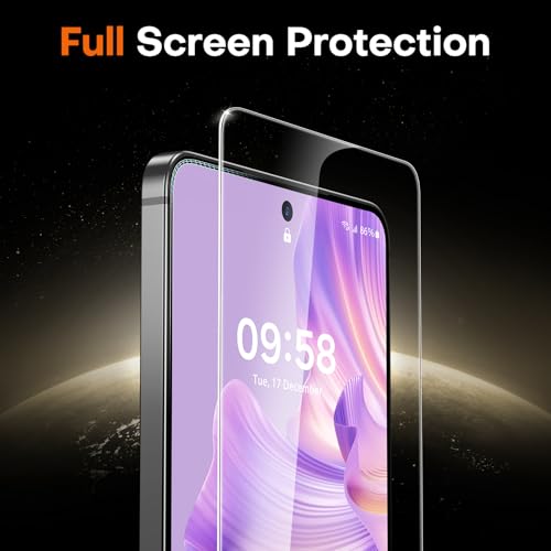 Image of TOCOL for Samsung Galaxy S26 Screen Protector Military Grade Shatterproof HD Tempered Glass Easy Installation Case Friendly 2 Packs
