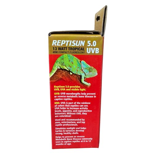 Reptisun 5.0 Uvb Mini Compact Fluorescent (Pack of 2)