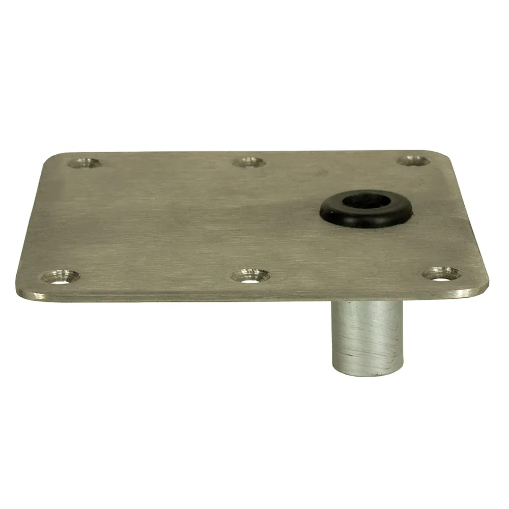 SpringfieldMarine 1620003 Springfield Kingpin 7 X 7 Offset - Stainless Steel - Square Base