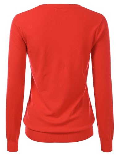 Women's Crewneck Long Sleeve Pullover Premium Soft Knit Sweater (S-XXL)3
