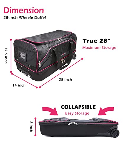 Dance Bag With Garment Rack,Dream Duffle 28