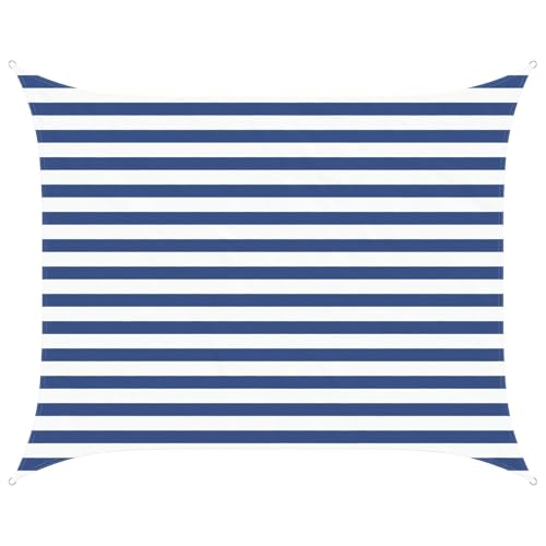 Voile d'ombrage rectangulaire pour savourer vos déjeuners au jardin