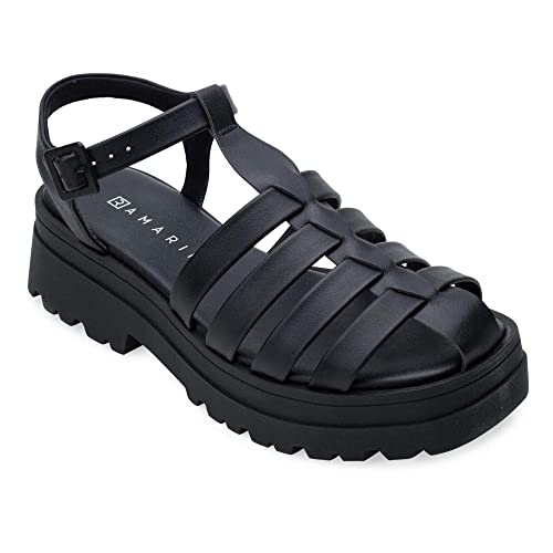 Sandália Fisherman, Feminino, Ramarim, Preto, 35