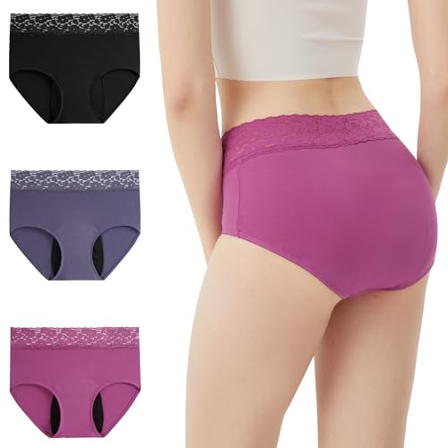 Culotte menstruelle en dentelle anti-fuite pour sublimer votre cycle