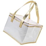 SHINEOFI Bolsa Termo Comida Reutilizable Aislante con Gran Capacidad para Pasteles y Alimentos Bolsa Térmica Portátil Resistente para Picnic Supermercado Oficina y Camping Fácil de Limpiar