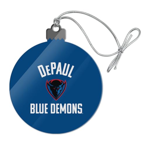 GRAPHICS & MORE DePaul Blue Demon Acrylic Christmas Tree Holiday Ornament