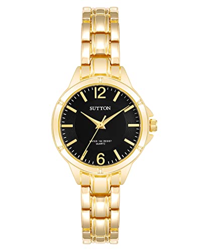 Armitron Sutton Women's SU/1022BKGP Bracelet Watch