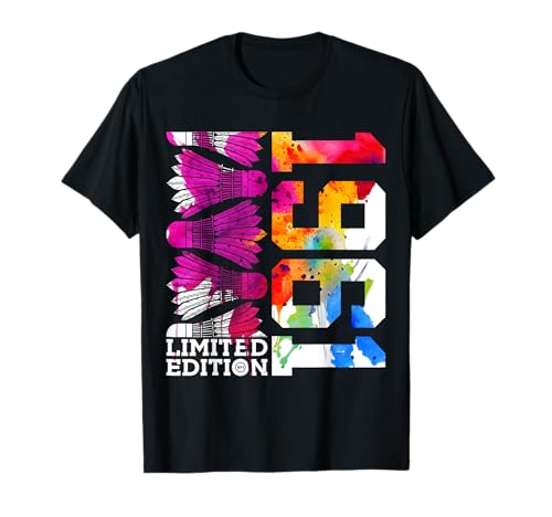 64th BIRTHDAY BADMINTON LIMITED EDITION 1961 T-Shirt