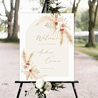 Wedding Welcome Sign, Our Wedding Sign, Welcome To Our Wedding Sign, Wedding Signs For Ceremony And Reception, Welcome Wedding Signs, Minimalist Sign For Wedding #11