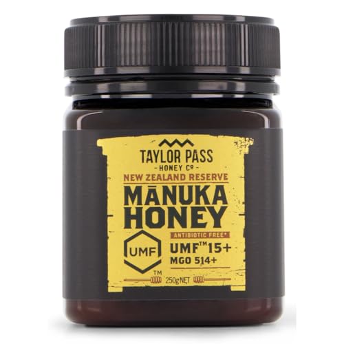 Taylor Pass Honey Co. Manuka Honey MGO514+ UMF15+ 250g