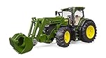 bruder 03151 - John Deere 7R 350 avec chargeur frontal - 1:16 Tracteur, Bulldog, Tracteur, Trotteur, Agriculture, Ferme, Remorque, Machine, bworld, Jouets