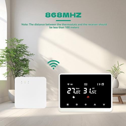 Thermostat WiFi intelligent chauffage eau chaudière gaz boîtier connecté Home Control - 7