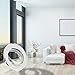 '12 X empotrar Marco"cromo/hierro brillante, GU10, orientable