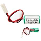 Contenu : 1 batterie Aousavo Batterie de rechange 950 mAh CR1/2AA prise AMP-928205-2P compatible avec Siemens 575332TA avec prise blanche