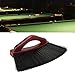 WGFOIP Premium PVC Billiard Table Brush, Ergonomic Handle Design, Clean Rails and Corners with Soft, Wine Red with Black Color, for Rail Corner Felt Cloth