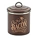 Ayesha Curry 46950 Enamel on Steel Bacon Grease Can, 4" X 4", Brown