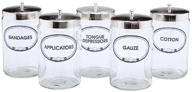 Graham-Field Health 3454 Tarros variados de 5 Lbld con Cvrs Grafco etiquetado