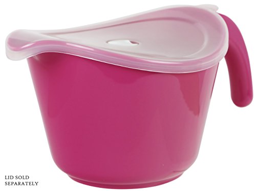 Reston Lloyd Calypso Basics 2-Quart Microwave Safe Batter Bowl, Magenta #TOP3