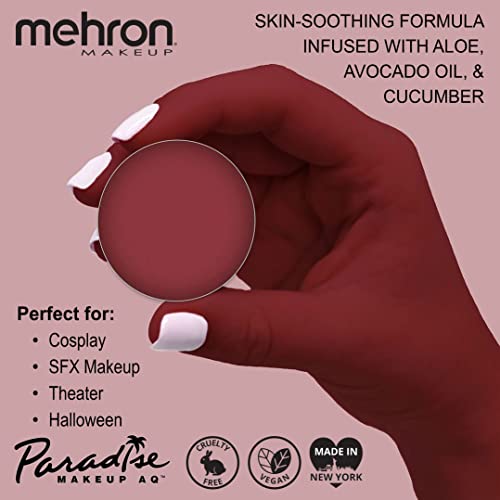 Image of Mehron Makeup Paradise Makeup AQ Refill Size | Stage & Screen, Face & Body Painting, Beauty, Cosplay, and Halloween | Water Activated Face Paint, Body Paint .25 oz (7 ml) (Porto)