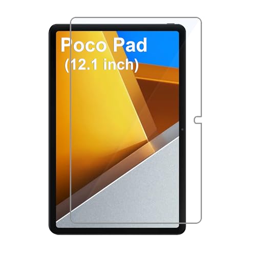 Image of CEDO Poco Pad (12.1 inch) Tempered Glass | Screen Protector Clear Tempered Glass for Poco Pad (12.1 inch)