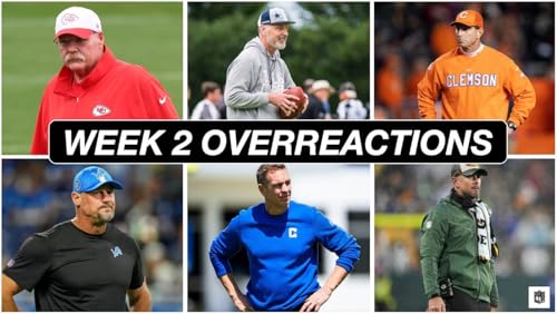 Clemson's Stagnation and NFL Week 2 Overreactions