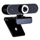 KCatsy Webcam 12MP Web Camera with Built-in Microphone USB Plug & Play for Skype...