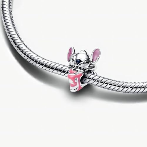 Birthday Cake Charm Fit Women Bracelet Necklaces Fashion Gifts 925 Sterling Silver DIY Jewelry4