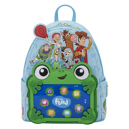 Image of Loungefly Disney: Pixar Toy Story 5 - to Infinity and Beyond - Mini Backpack with Embroidered Characters - Gift for Kids and Adults - Collection Bags