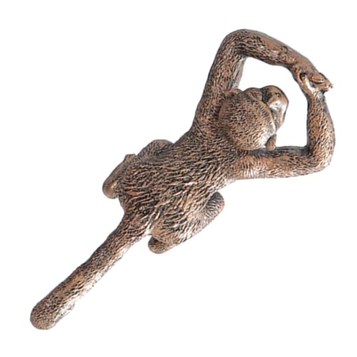 TOYANDONA Ornement Singe en Résine Suspendu, Décoration Extérieure pour Jardin et Salon, Figure de Singe Créative, Résistante aux Intempéries, Décoration Suspendue pour Arbre, Sculpture