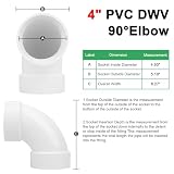 Precio de codo de PVC de 4 pulgadas 15 Imagen adicional