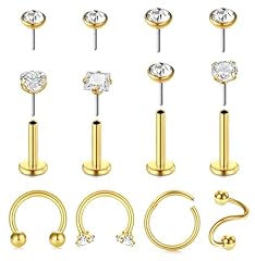 B2-studs+hoops - 16g gold