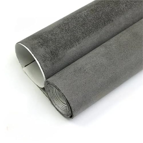 Tissu ciel de toit voiture daim adhésif pour rénover l'habitacle