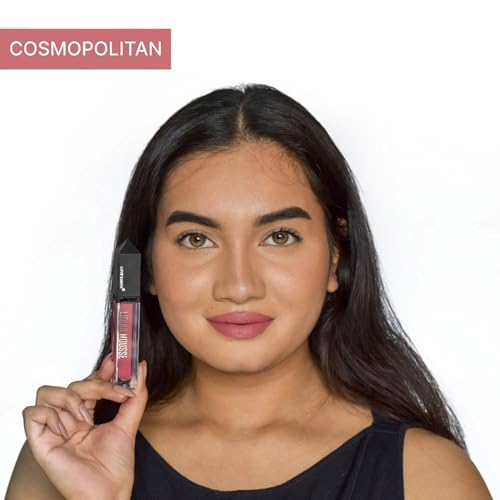 Image of Love Earth Liquid Mousse Lipstick - Cosmopolitan Matte Finish | Lightweight, Non-Sticky, Non-Drying,Transferproof, Waterproof | Lasts Up to 12 hours with Vitamin E and Jojoba Oil - 6ml