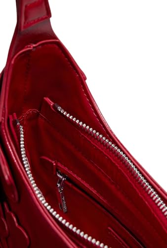 Desigual Borsetta Borsa A Tracolla Reprise Red Valentine Haiti Hand Bag Carmine Rosso - 2