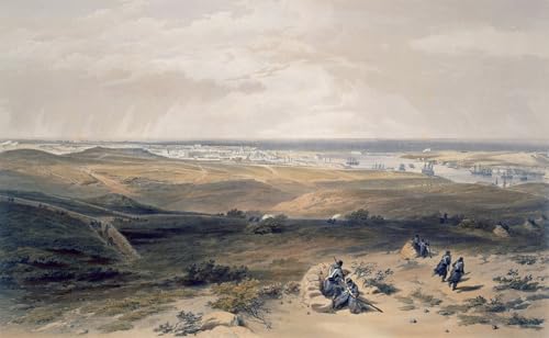 Impression sur toile Sébastopol William Simpson tableau de chambre 60x90cm