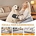 NWUNJ Pet Hair Removal Glove for Cats & Dogs，Static Cling Fur Removal Glove for Dogs & Cats, Reusable Pet Hair Remover Tool for Clothing, Couch, Carpet, Car Seat（Free Silicone Pet Bath Brush）